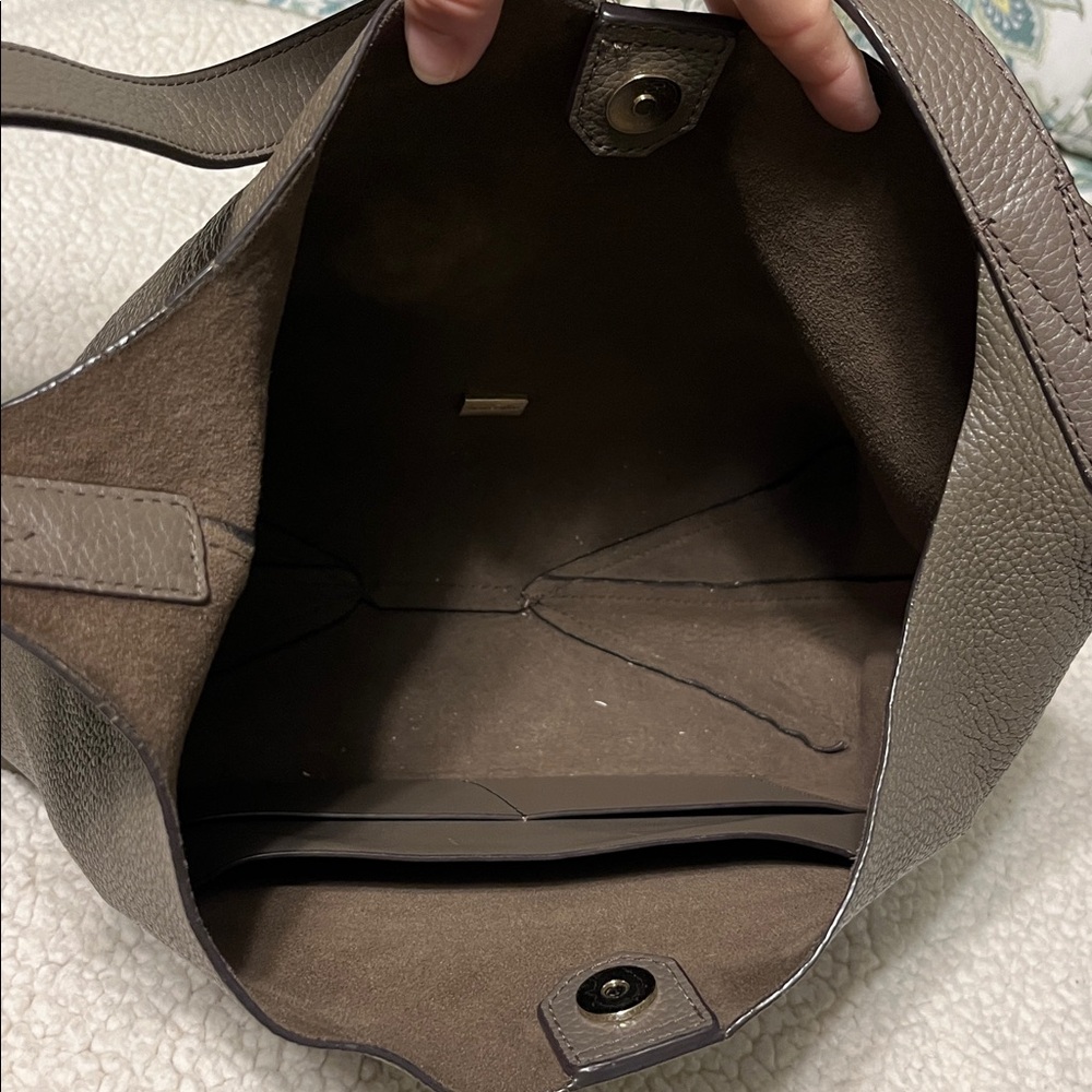 Michael Kors Brown Leather Hobo Bag - Picture 4 of 7